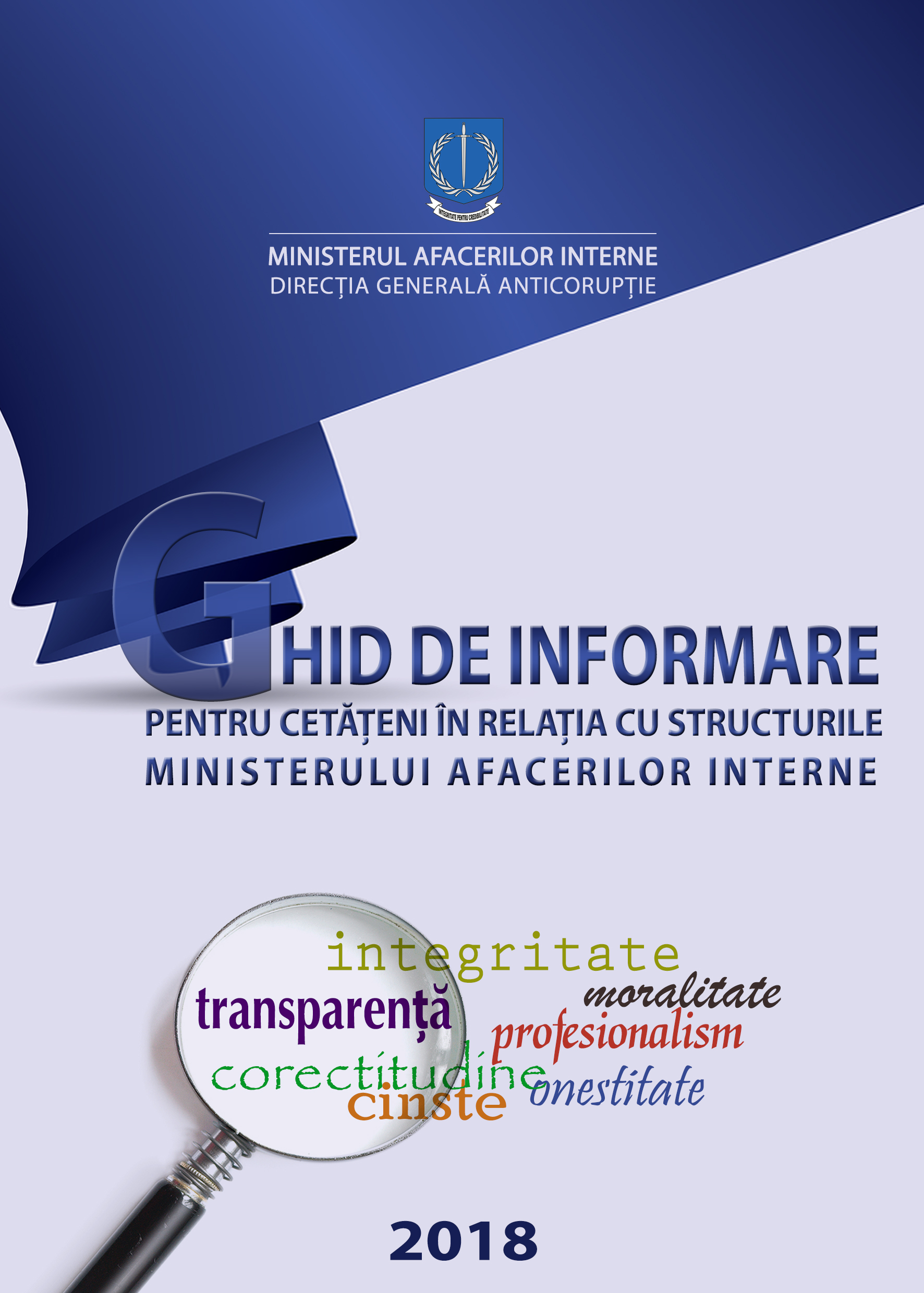 Ghid de informare pentru cetateni in relatia cu structurile MAI