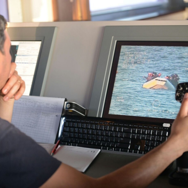Operaţiuni desfăşurate în Marea Mediterană de nava amiral a Poliţiei de Frontieră, aflată în misiune FRONTEX