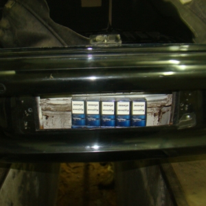 Peste 14.000 pachete țigări de contrabandă, confiscate