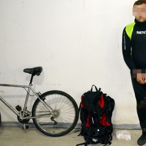 Contrabandă cu bicicleta
