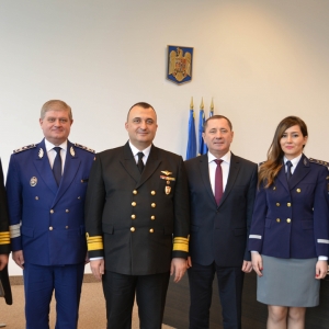 Şeful Gărzii de Coastă din Turcia, în vizită la