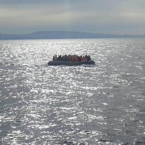 Approximately 100 people rescued in the Aegean Sea by