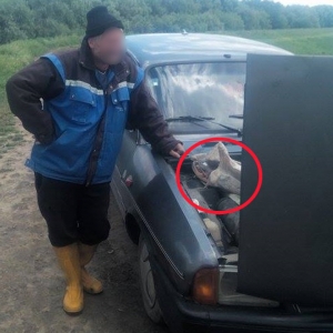 Un gălăţean care a pescuit în perioada de