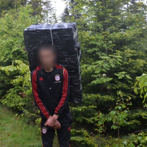 6.000 pachete de ţigări confiscate la frontiera de nord