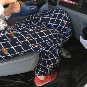 Minoră ascunsă sub fustele mamei, pentru a fi scoasă ilegal din ţară