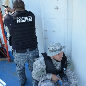 Exerciţiu comun în cadrul Gărzii de Coastă