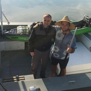 Ambarcaţia unui student austriac luată de apele Dunării, recuperată de poliţiştii de frontieră orşoveni