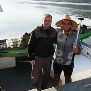 Ambarcaţia unui student austriac luată de apele Dunării, recuperată de poliţiştii de frontieră orşoveni