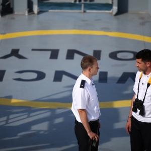 Poliţiştii de frontieră din cadrul Gărzii de Coastă, „sprijiniţi” în misiune de Dragoş Bucurenci