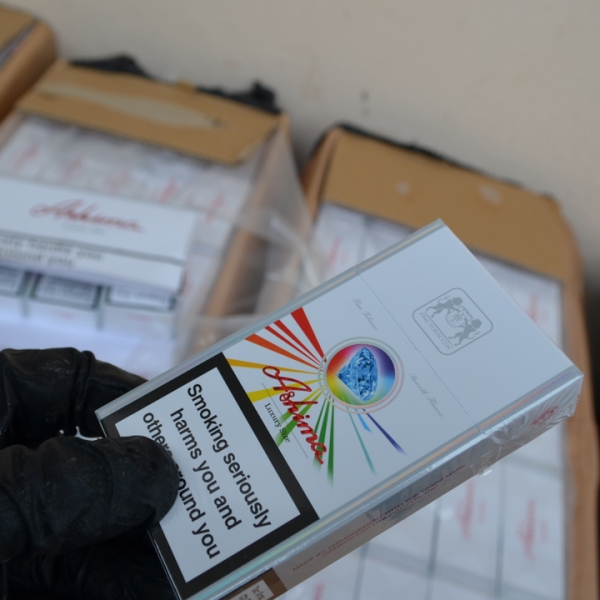 Ţigări de contrabandă de peste 56.000 de lei confiscate la frontiera de est