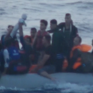 Romanian vessels continue rescue actions in the Aegean Sea. 86 People in danger of drowning Rescued and turned over to the Greek authorities