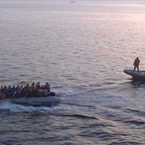 Romanian vessels continue rescue actions in the Aegean Sea. 86 People in danger of drowning Rescued and turned over to the Greek authorities