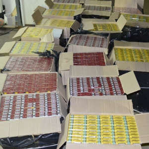 Țigări în valoare de peste 237.000 de lei confiscate la frontiera de nord