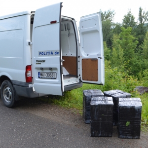 Peste 7000 pachete de țigări de contrabandă depistate  la frontiera cu Ucraina