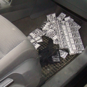 Acţiuni în forţă la frontiera de nord pentru depistarea contrabandiştilor de ţigări