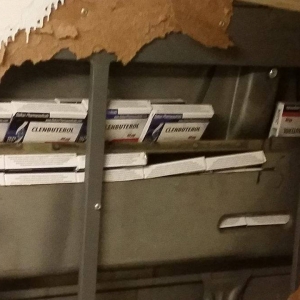 Zeci de mii de comprimate cu substanțe anabolizante, ascunse într-un microbuz