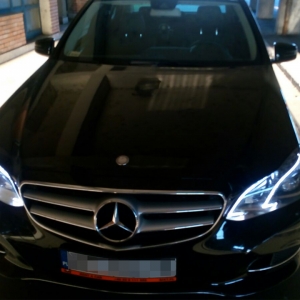 Autoturism de lux căutat în Polonia, depistat la P.T.F. Borş