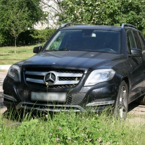 Mercedes GLK 220 furat din Rusia, depistat la P.T.F. Albiţa