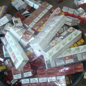 Ţigări în valoare de peste 75.000 lei confiscate la frontiera de nord