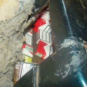 Ţigări în valoare de peste 75.000 lei confiscate la frontiera de nord