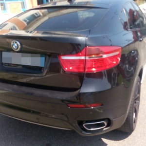 BMW X6 căutat în Franţa, depistat la P.T.F. Borş