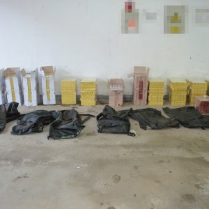 Ţigări în valoare de peste 80.000 lei confiscate la