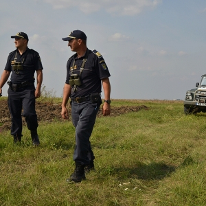 O femeie însărcinată în luna a opta şi