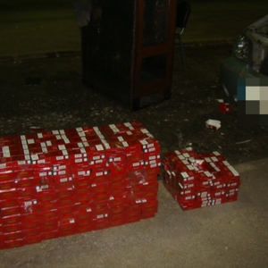 14.000 pachete de tigări de contrabandă confiscate la