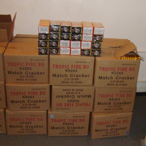 Peste 300.000 petarde, confiscate la P.T.F. Giurgiu