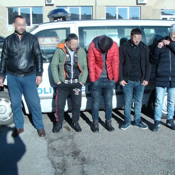 Şase cetăţeni irakieni ascunşi într-un camion cu citrice, opriţi la frontiera cu Ungaria