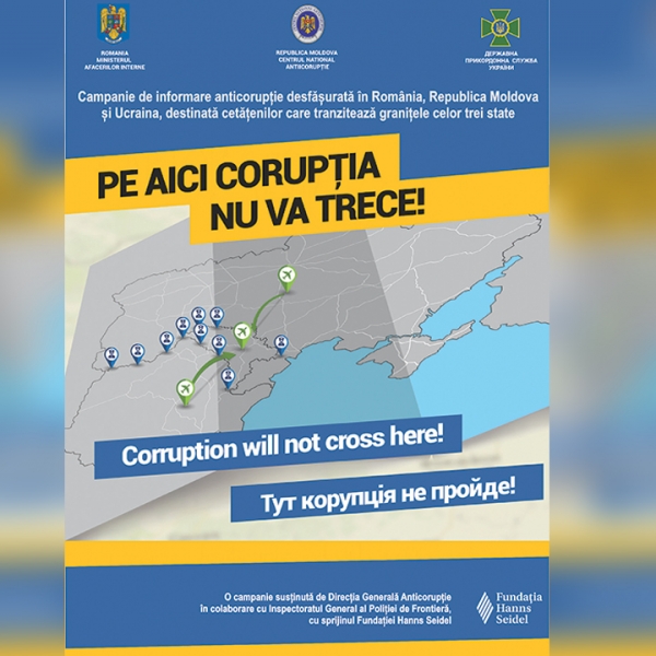 9 DECEMBRIE - Ziua Internaţională Anticorupție - Săptămâna anticorupţie la frontiere