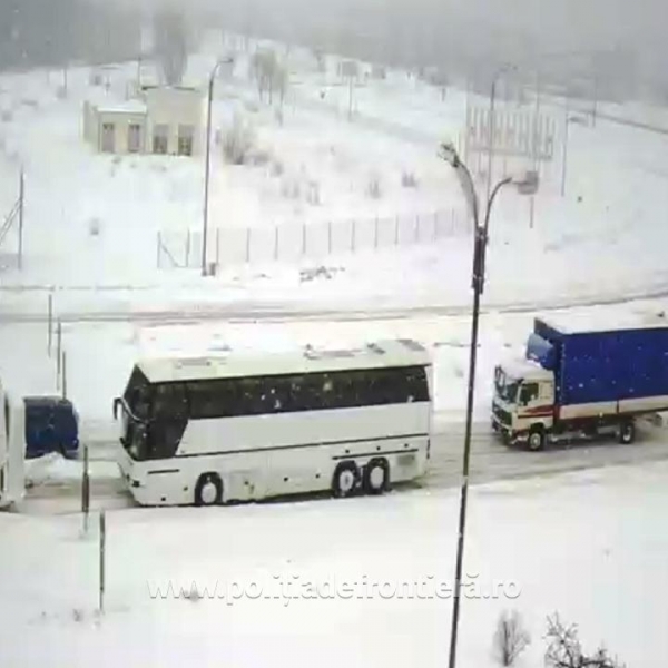 Update: Situația punctelor de frontieră de la granița cu R. Bulgaria 11.01.2017, ora:13.30