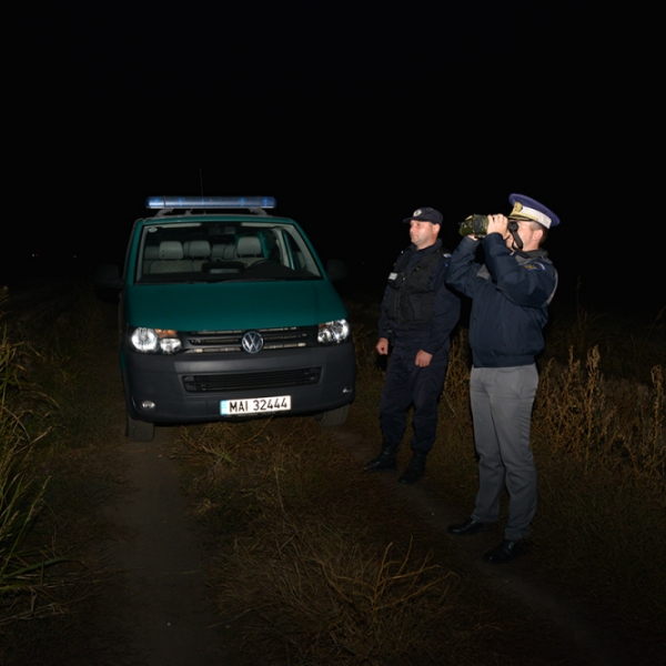 Forțele Ministerului Afacerilor Interne, împreună la frontiera de sud-vest a României