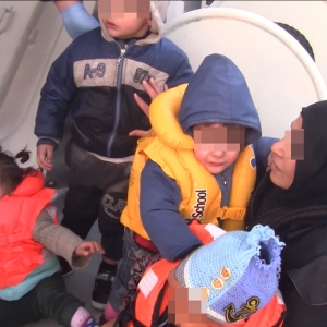 56 persoane salvate în cadrul unei noi acțiuni desfășurate de poliţiştii de frontieră români în Marea Egee