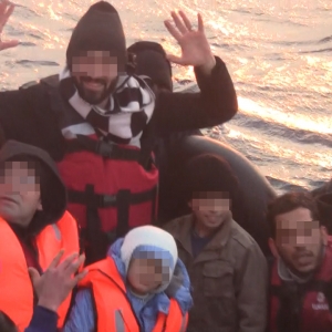 56 persoane salvate în cadrul unei noi acțiuni desfășurate de poliţiştii de frontieră români în Marea Egee