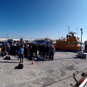 O nouă operațiune de salvare în Marea Egee: 19 copii și 37 de adulți, salvați de poliţiştii de frontieră români