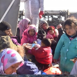 A new rescue operation in the Aegean Sea:19 children and 37 adults, rescued by the Romanian Border Police