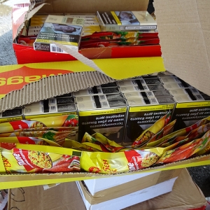 1.500 pachete țigări fără documente legale, confiscate de poliţiştii de frontieră giurgiuveni