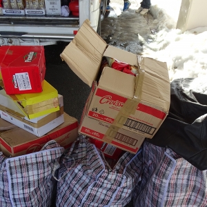 1.500 pachete țigări fără documente legale, confiscate de poliţiştii de frontieră giurgiuveni