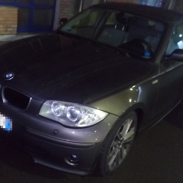 Autoturism căutat de autoritățile din Italia, descoperit în P.T.F. Borş