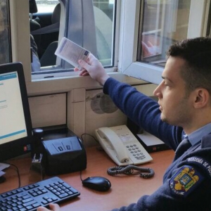 Studenţi ai Academiei de Poliţie Alexandru Ioan Cuza, în stagiul de practică la Garda de Coastă