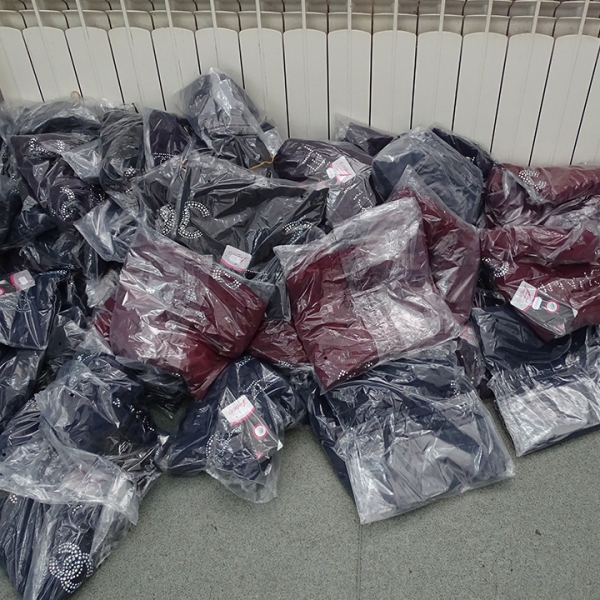 Bunuri susceptibile a fi contrafăcute, confiscate la P.T.F Giurgiu