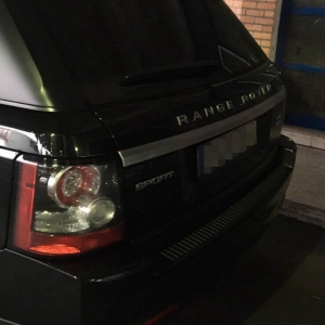 Land Rover căutat de autoritățile italiene, descoperit la P.T.F. Borş