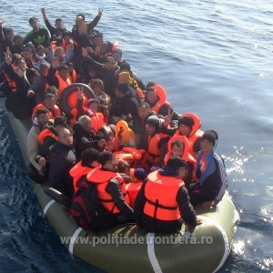 27 children and 52 adults, rescued by the  Romanian Border Police in Frontex - POSEIDON SEA operations