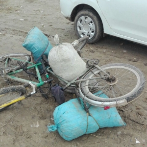 Peste un kilometru de plase monofilament, confiscate de poliţiştii de frontieră tulceni