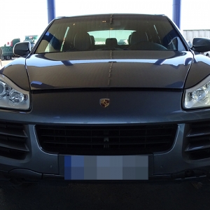 Autoturism de lux căutat în Belgia, descoperit la P.T.F. Calafat