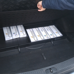 Aproximativ 5.000 de ţigarete de contrabandă, confiscate de poliţiştii de frontieră gălăţeni