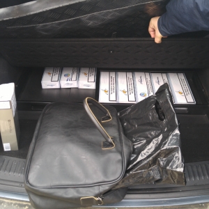 Aproximativ 5.000 de ţigarete de contrabandă, confiscate de poliţiştii de frontieră gălăţeni