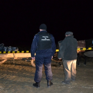 Acţiune de cooperare la frontiera româno-moldoveană pentru combaterea contrabandei cu ţigări