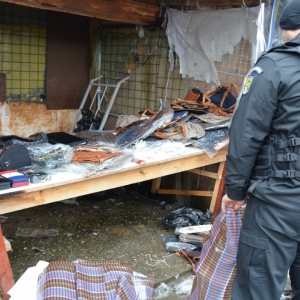 Bunuri susceptibile a fi contrafăcute,confiscate de poliţiştii de frontieră gălăţeni